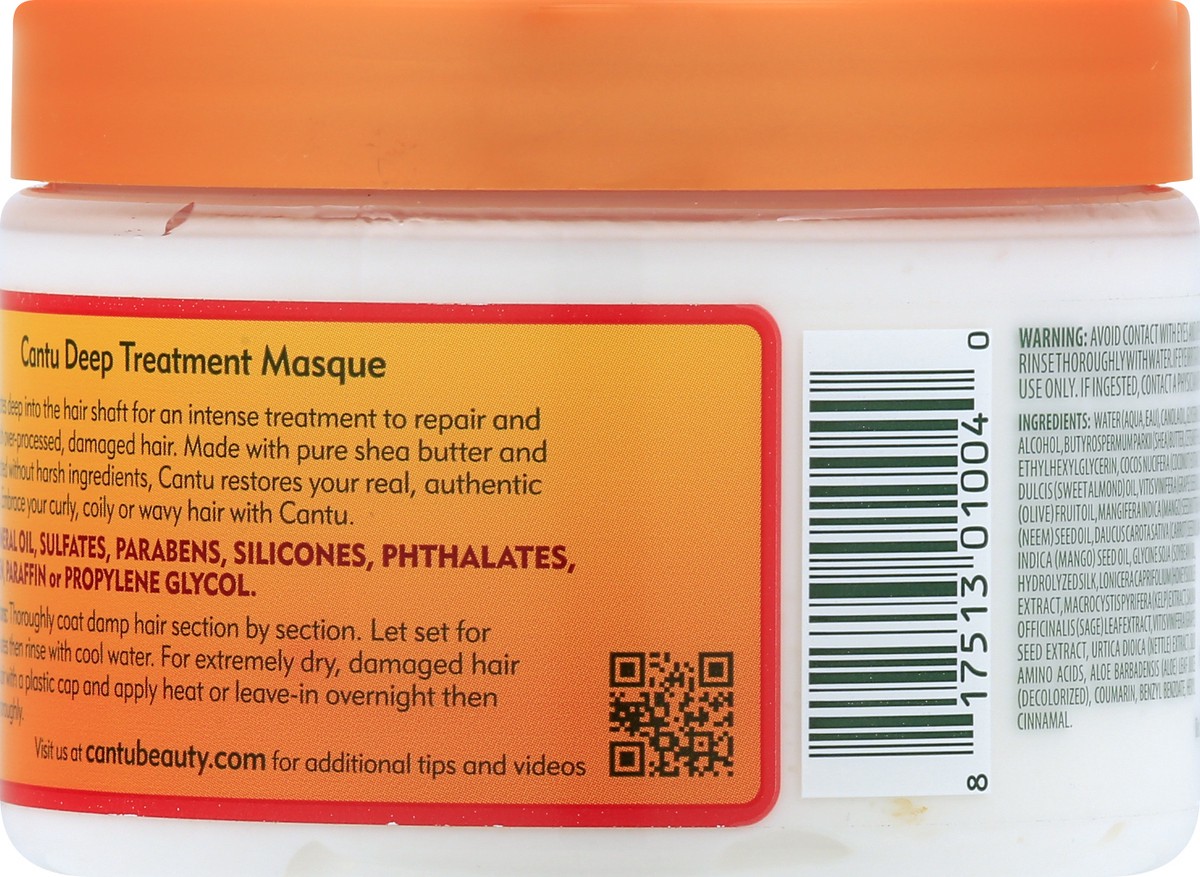 slide 8 of 10, Cantu Shea Butter Deep Treatment Masque 12 oz, 12 oz