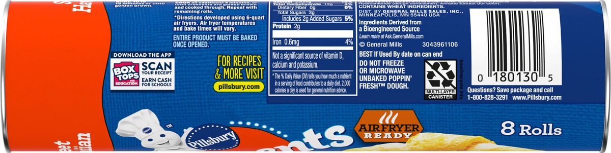 slide 2 of 14, Pillsbury Sweet Hawaiian Crescent Rolls, 8 ct., 8 oz., 8 ct