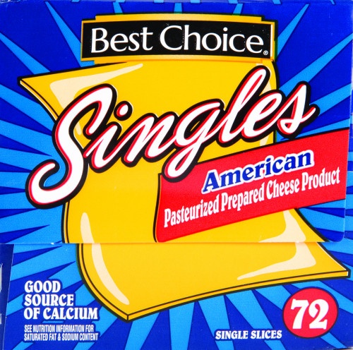 slide 1 of 4, Best Choice American Singles Pasteurized Cheese Product, 72 ct