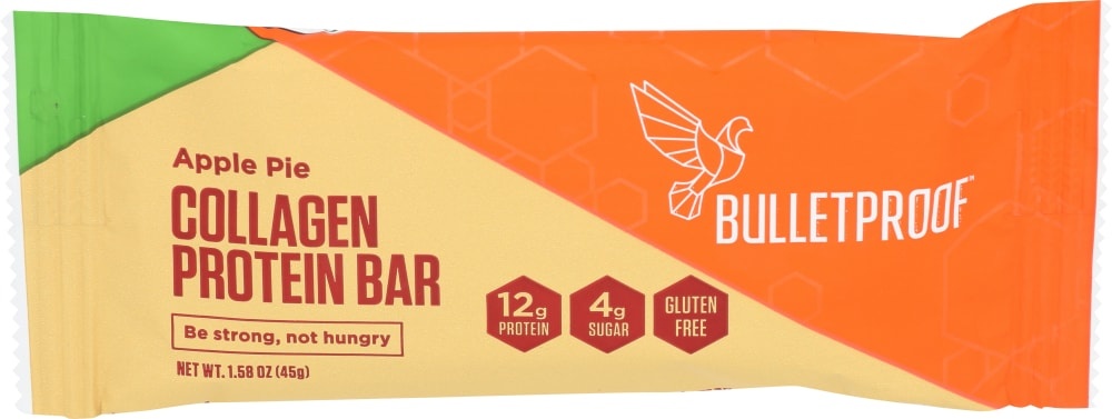 slide 1 of 1, Bulletproof Apple Pie Collagen Protein Bar, 1.58 oz