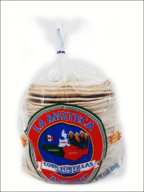slide 1 of 1, La Mixteca Mixteca Tortll Fam Pk, 64 oz