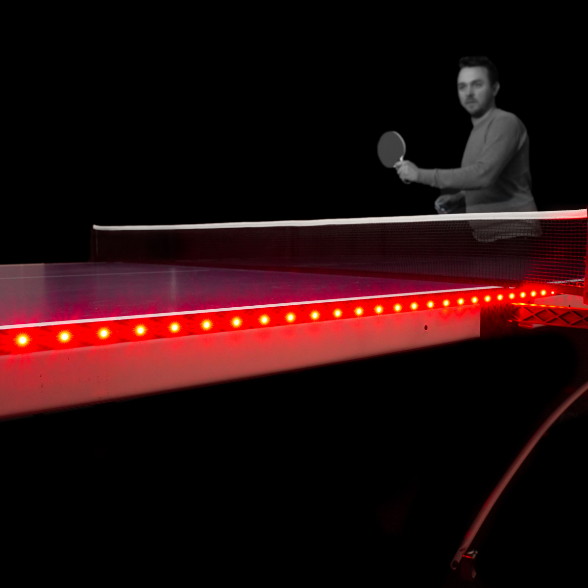 slide 8 of 21, BRIGHTZ Table Tennis LED Table Light Kit - Morph Through the Colors of the Rainbow or Select a Solid Color, 1 ct