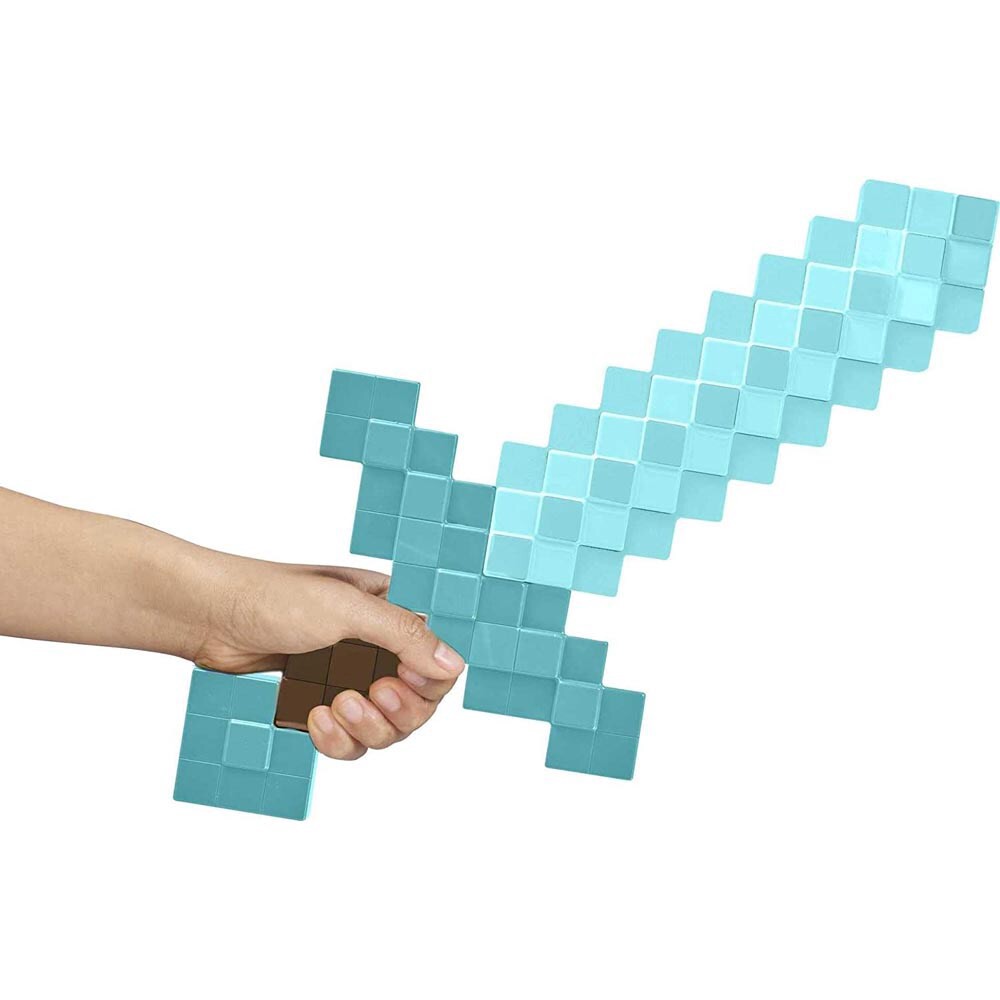 slide 3 of 5, ?Minecraft Role-Play Accessory Collection, Child-Sized Sword, Collectible Gift, 1 ct