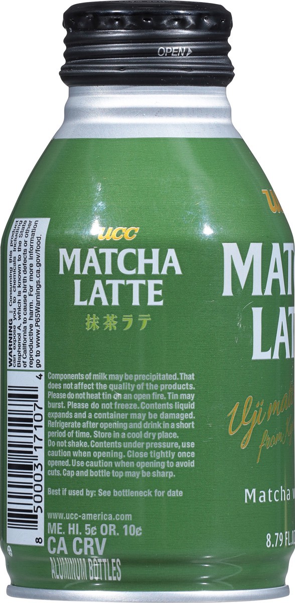 slide 7 of 9, Ucc Matcha Latte Can 8.79 Oz, 8.79 oz