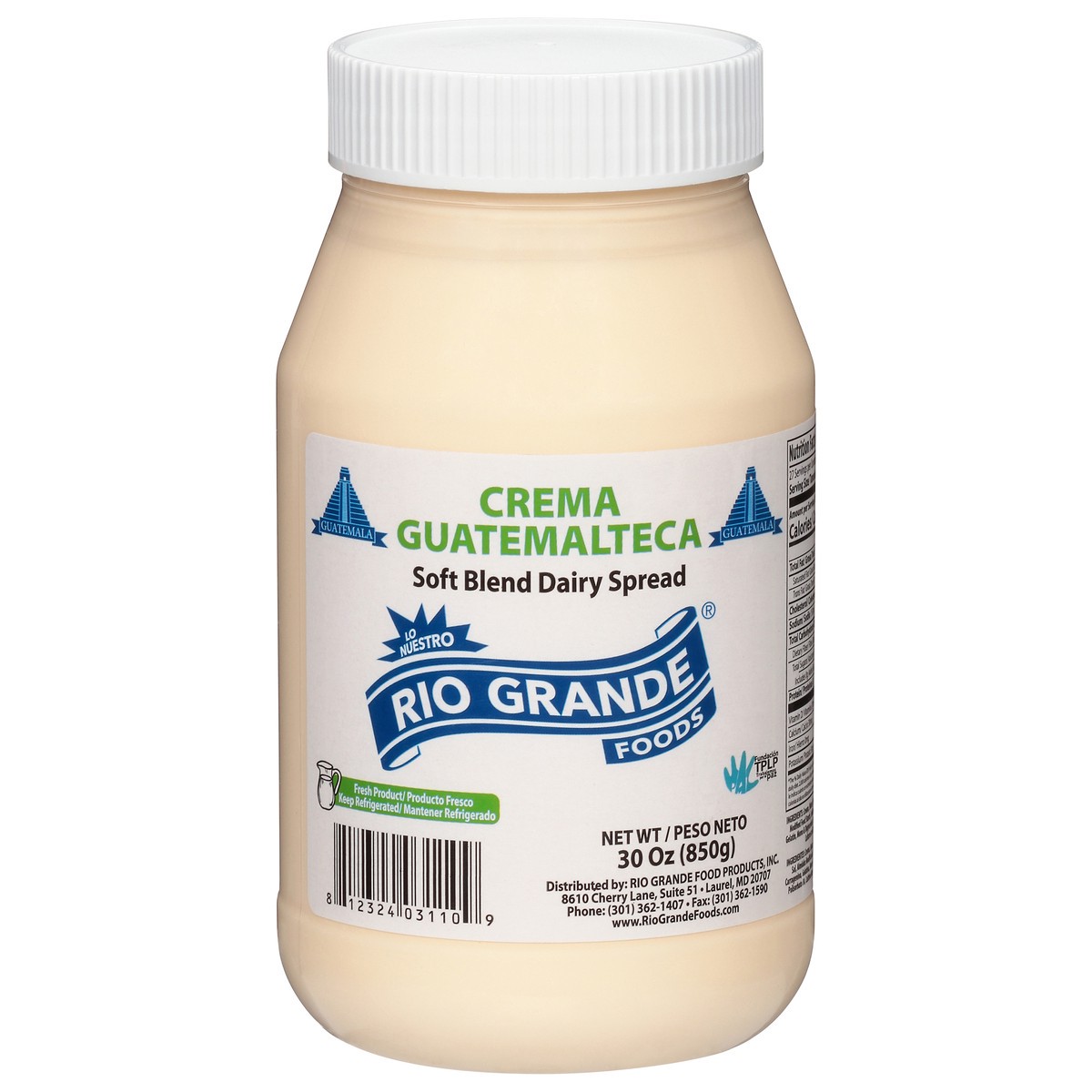slide 4 of 13, Rio Grande Crema Guatemalteca Soft Blend Dairy Spread 30 oz, 30 oz