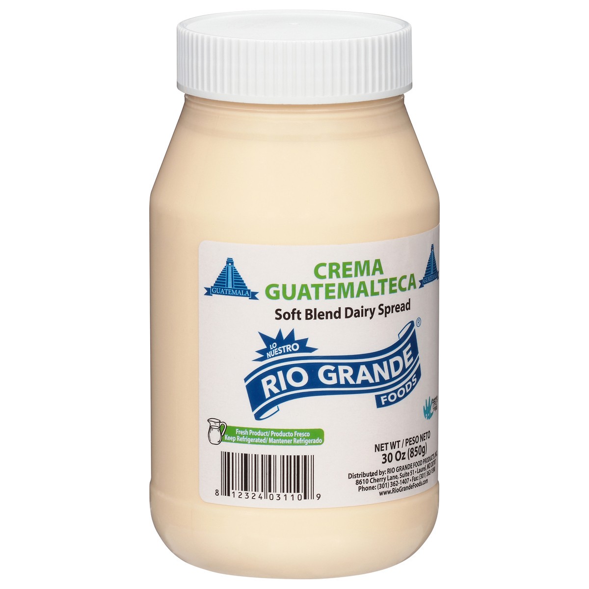 slide 8 of 13, Rio Grande Crema Guatemalteca Soft Blend Dairy Spread 30 oz, 30 oz