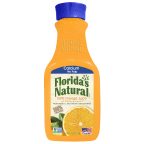 slide 1 of 1, Florida's Natural No Pulp with Calcium Orange Juice, 59 oz