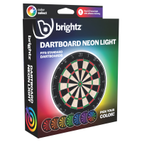 slide 18 of 21, BRIGHTZ Neon Dartboard Light Kit - Morph through the Rainbow or Select a Color, 1 ct