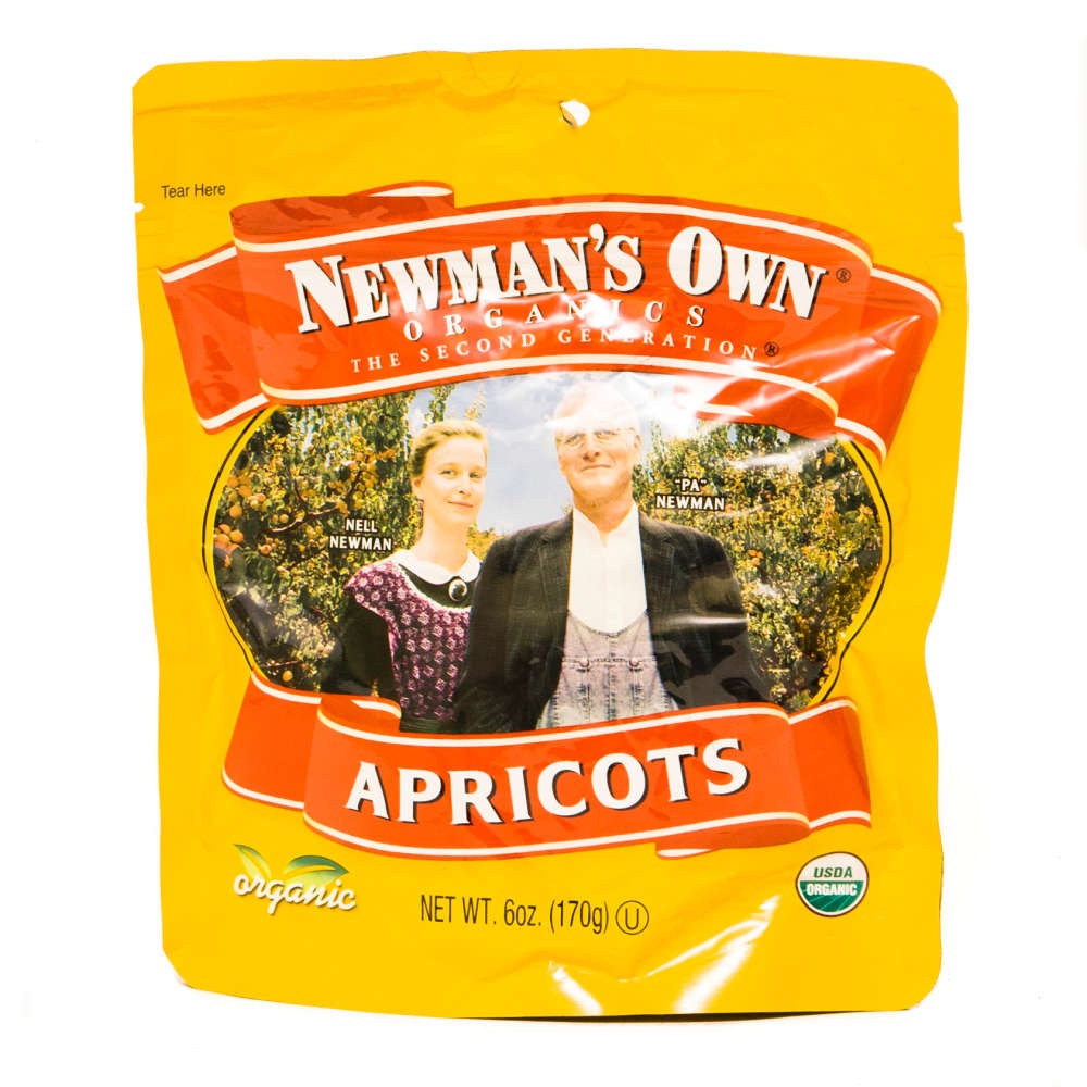 slide 1 of 1, Newman's Own Apricots 6 oz, 6 oz