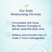 slide 18 of 22, Dove Damage Therapy Shampoo Daily Moisture, 20.4 fl oz, 25.4 fl oz