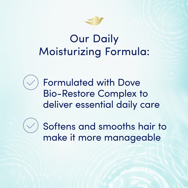 slide 8 of 22, Dove Damage Therapy Shampoo Daily Moisture, 20.4 fl oz, 25.4 fl oz