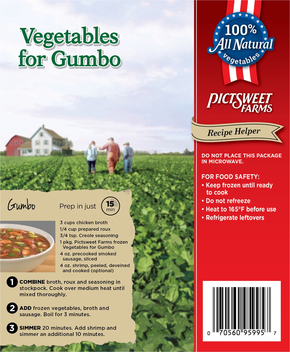 slide 3 of 3, PictSweet Vegetables for Gumbo, 16 oz