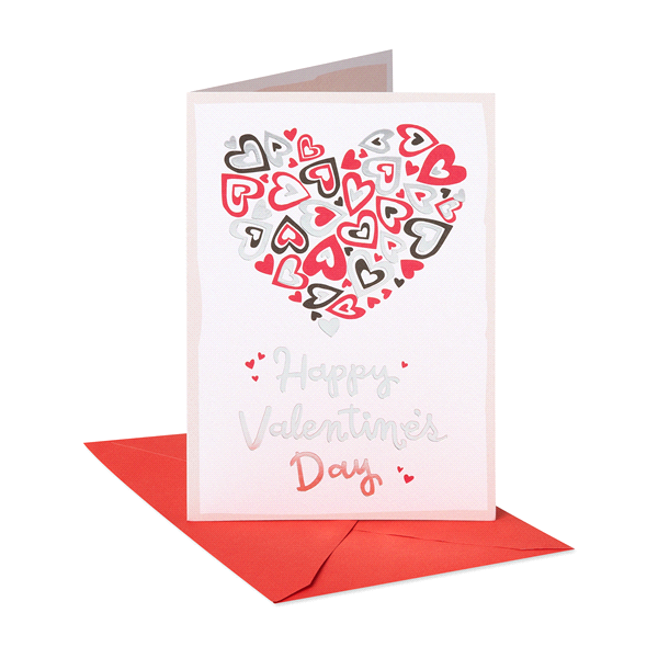 slide 21 of 21, American Greetings Valentine's Day Card (Joy to Your Heart), 6 ct