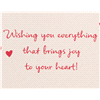 slide 20 of 21, American Greetings Valentine's Day Card (Joy to Your Heart), 6 ct