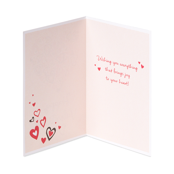 slide 14 of 21, American Greetings Valentine's Day Card (Joy to Your Heart), 6 ct