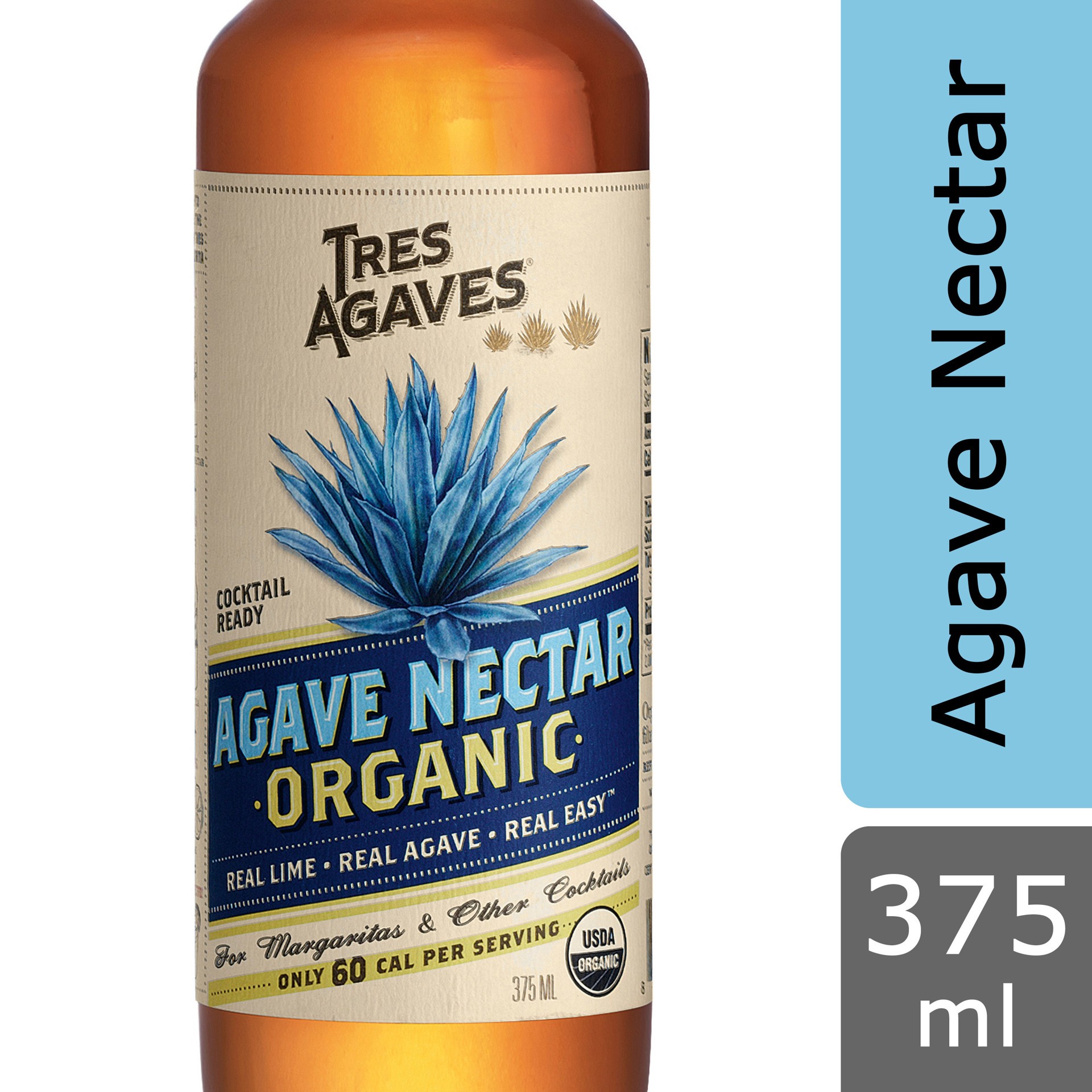 slide 2 of 8, Tres Agaves Organic Agave Nectar 12.7 fl oz, 375 ml