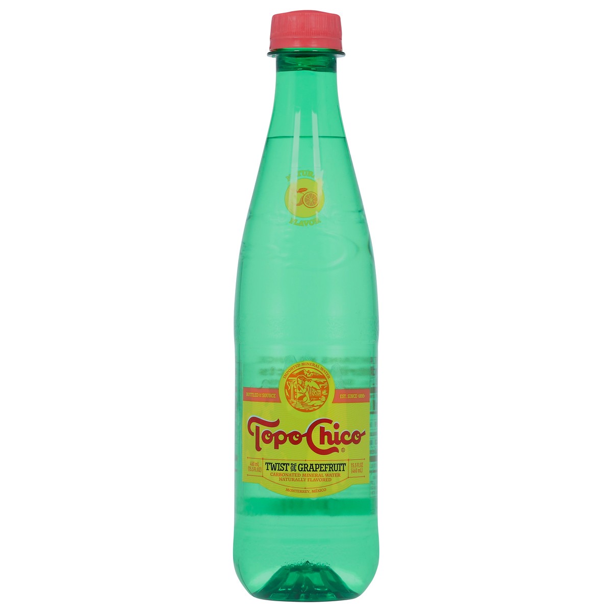 slide 9 of 13, Topo Chico Carbonated Twist of Grapefruit Mineral Water - 15.50 fl oz, 15.5 oz