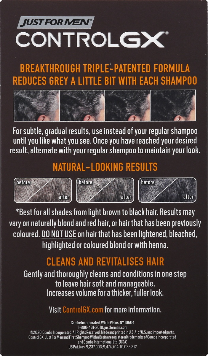 Just for Men Control GX Gray Reducing Beard Wash 4 oz Shipt