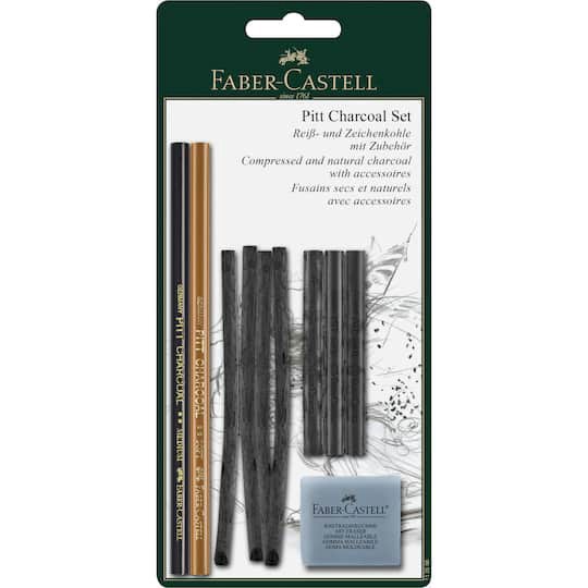 slide 1 of 2, Faber-Castell Pitt Charcoal Set, 1 ct