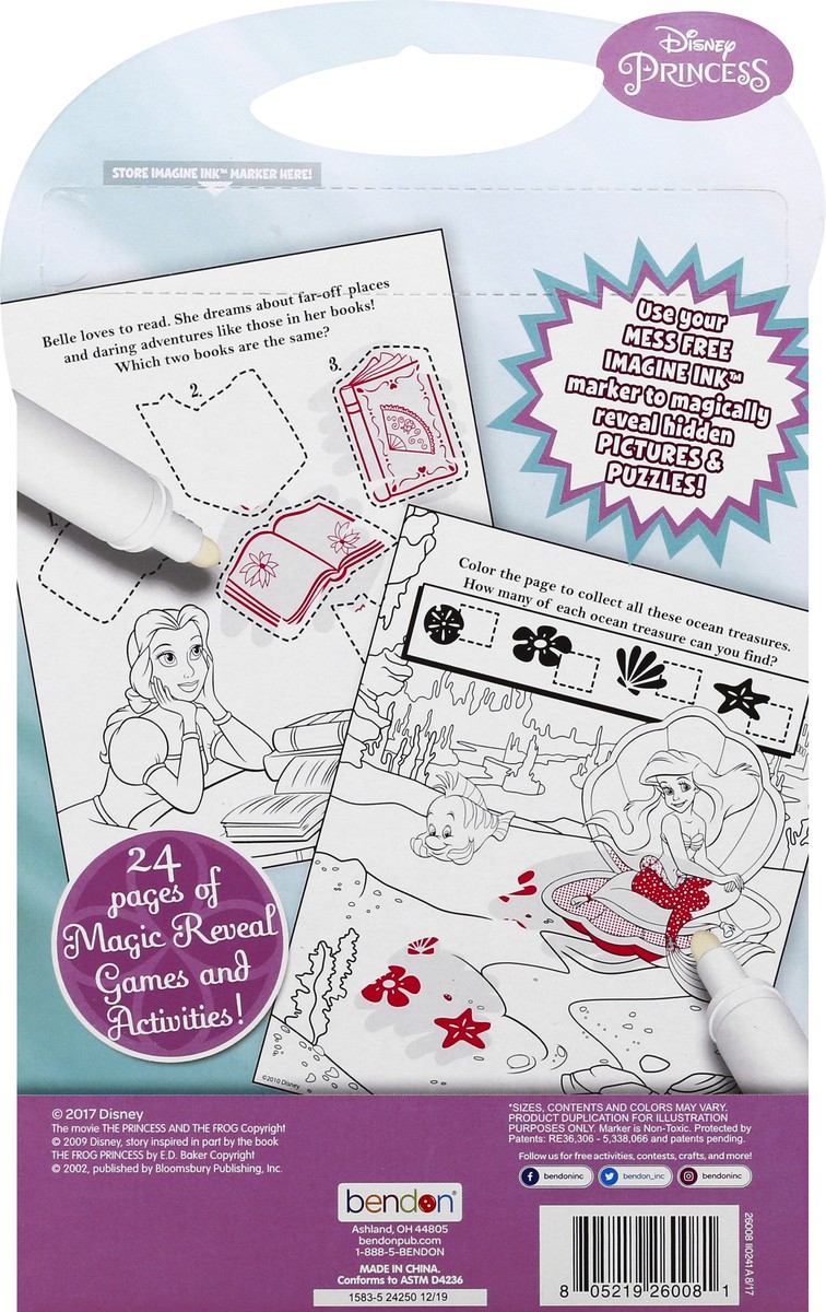 slide 4 of 9, Imagine Ink Disney Princess Mess Free Game Book 1 ea, 1 ct