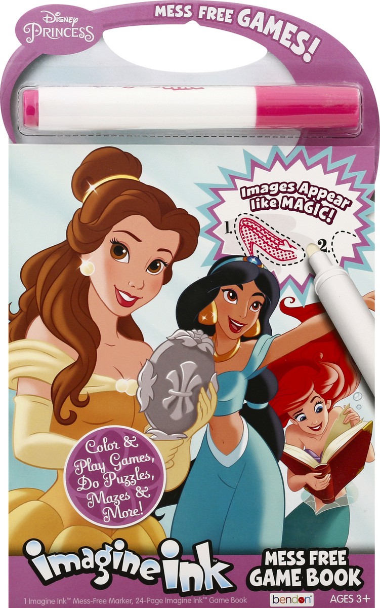 slide 1 of 9, Imagine Ink Disney Princess Mess Free Game Book 1 ea, 1 ct