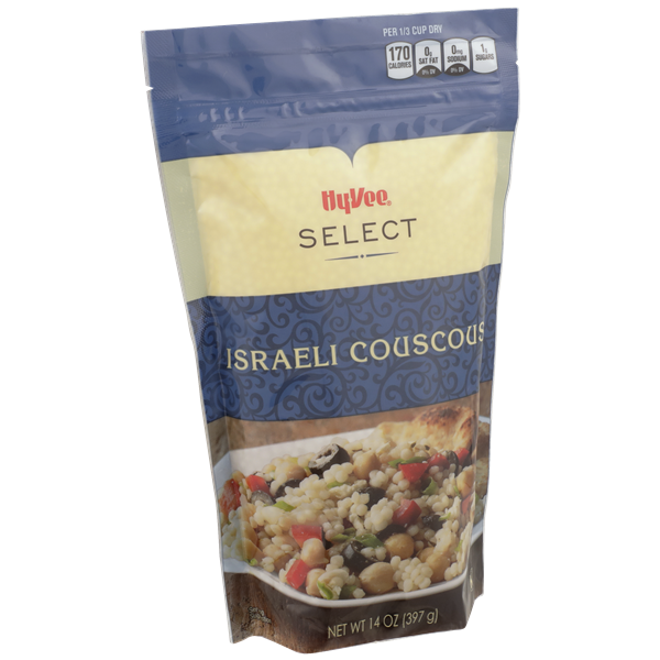 slide 1 of 1, Hy-vee Select Israeli Couscous, 14 oz