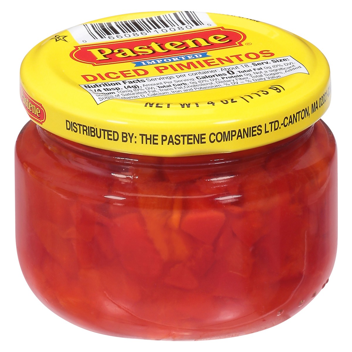 slide 2 of 11, Pastene Diced Pimentos, 4 oz