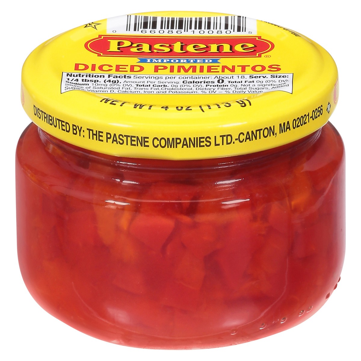 slide 1 of 11, Pastene Diced Pimentos, 4 oz