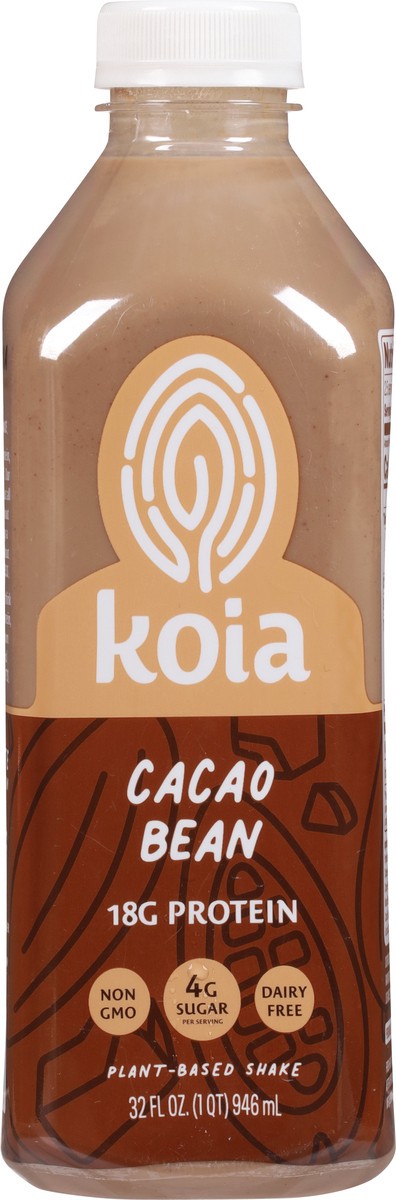 slide 11 of 14, Koia Plant-Based Cacao Bean Shake 32 fl oz, 32 fl oz