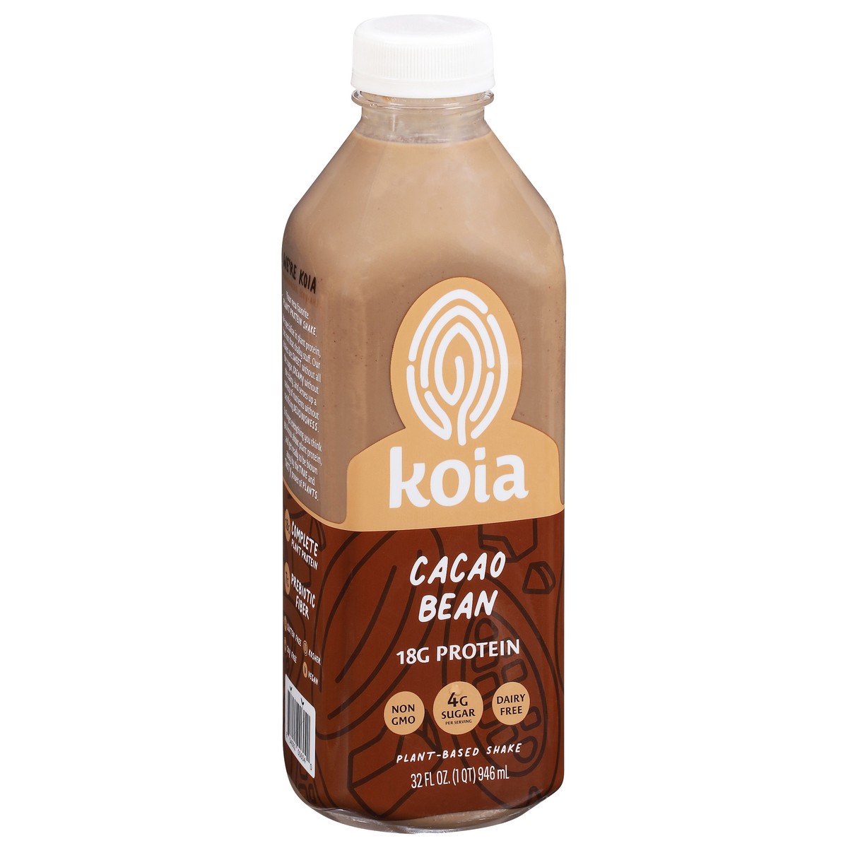 slide 13 of 14, Koia Plant-Based Cacao Bean Shake 32 fl oz, 32 fl oz