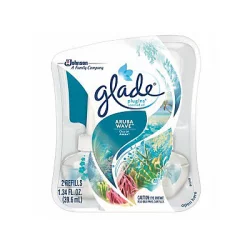Glade PlugIns Scented Oil Air Freshener Refill, Aruba Wave