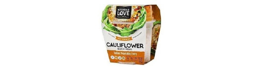 slide 3 of 3, Cucina & Amore Cauliflower Curry Meal, 7.9 oz