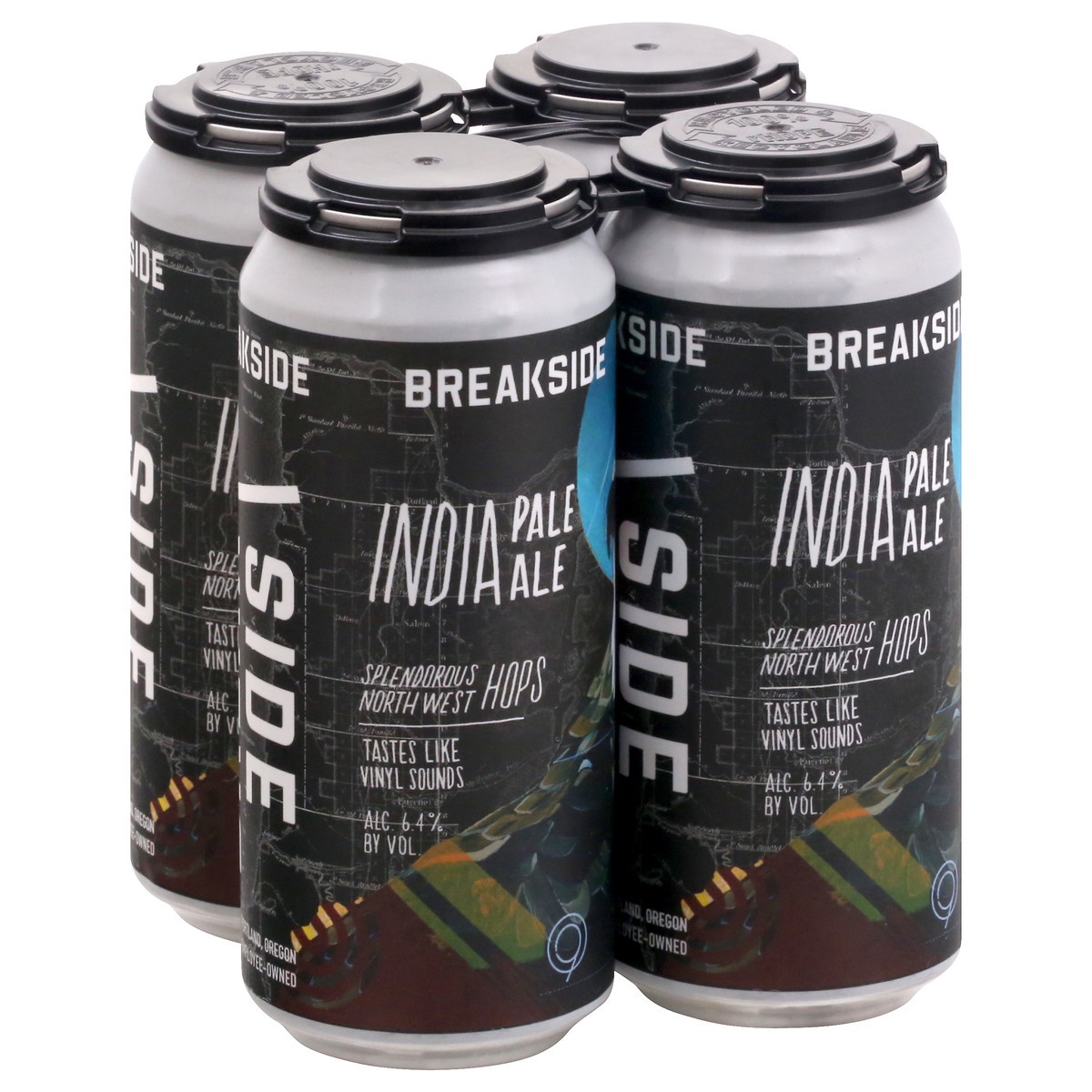 slide 3 of 9, Breakside India Pale Ale Beer 4 ea, 4 ct; 16 fl oz