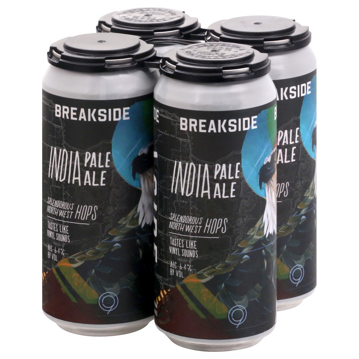 slide 9 of 9, Breakside India Pale Ale Beer 4 ea, 4 ct; 16 fl oz