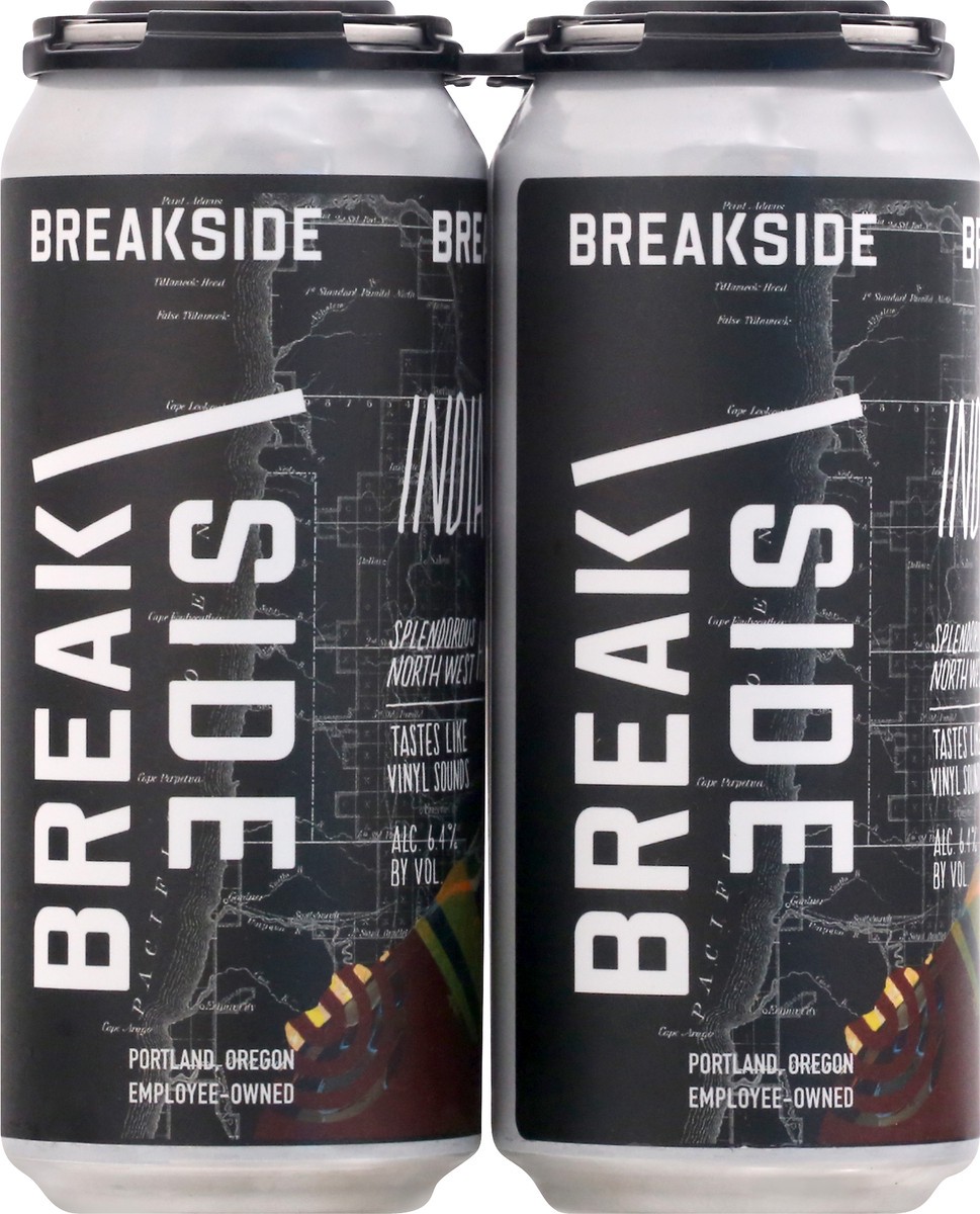 slide 5 of 9, Breakside India Pale Ale Beer 4 ea, 4 ct; 16 fl oz