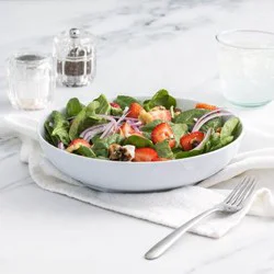 Bia Palermo White Porcelain Dinner Bowl