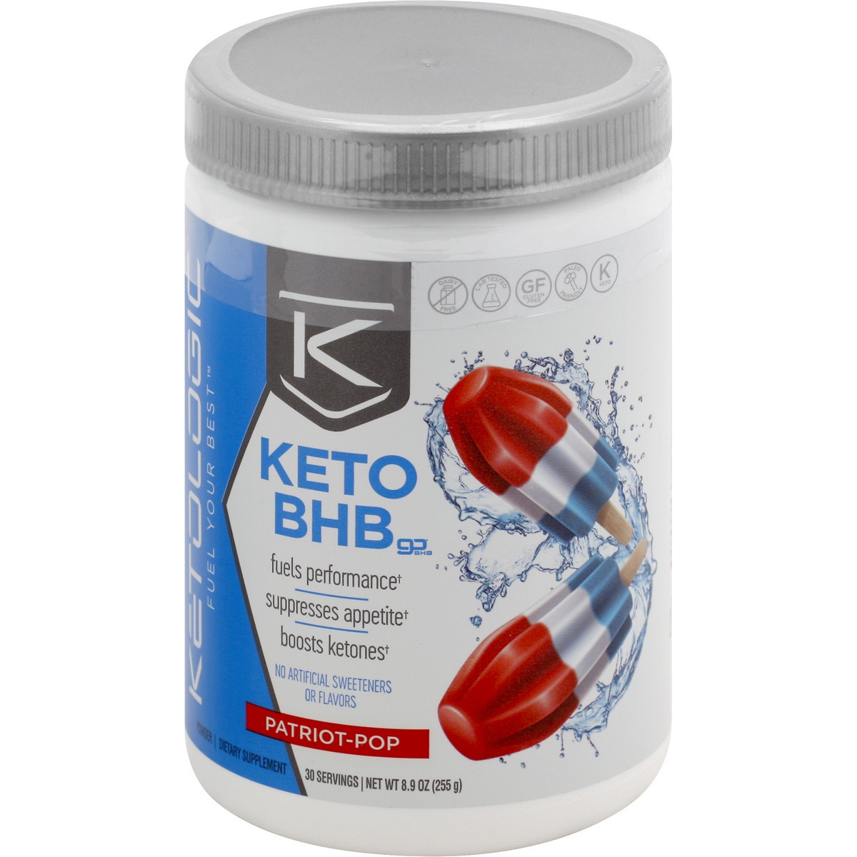 slide 4 of 8, KetoLogic Powder 8.9 oz, 8.9 oz