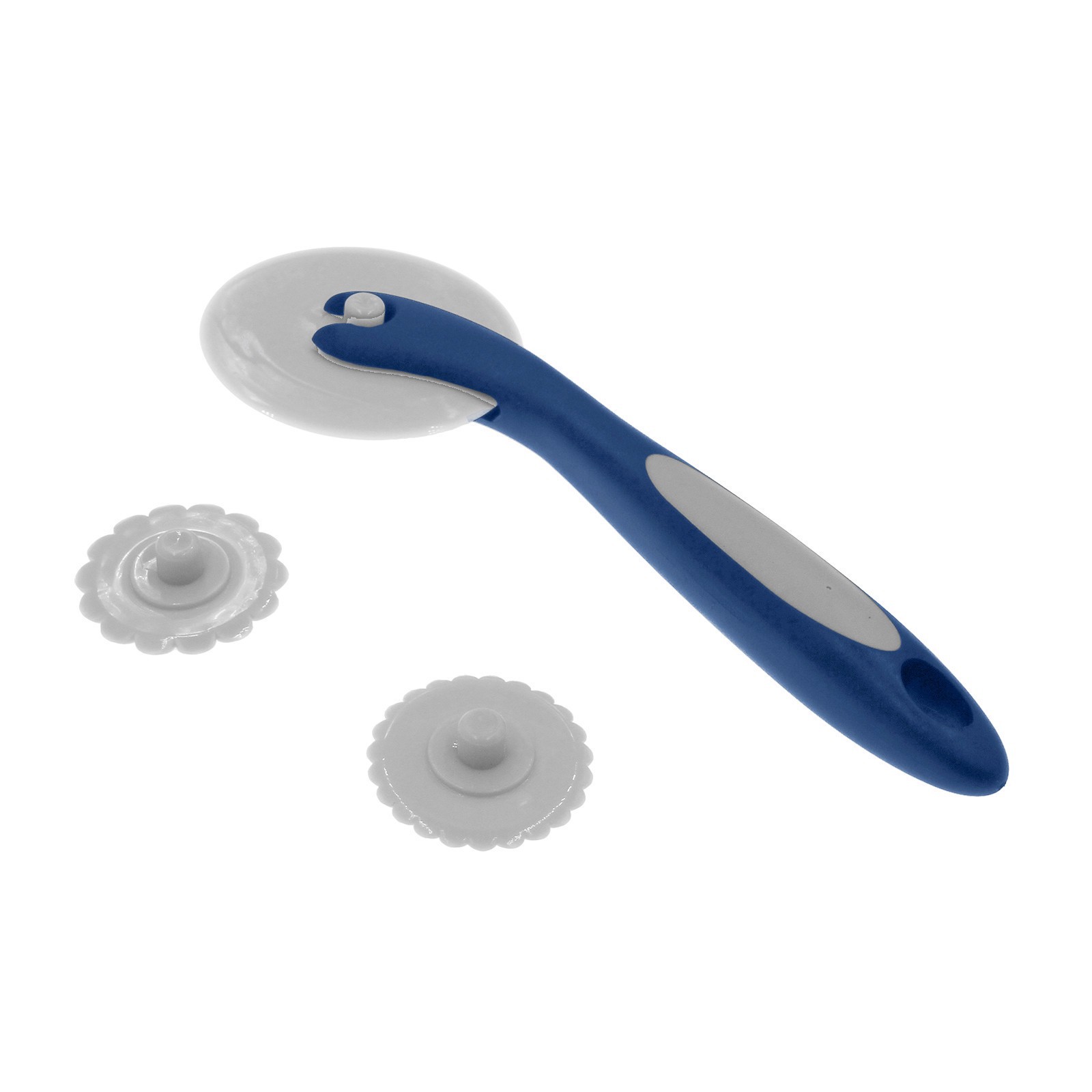 slide 2 of 3, Blue Fondant Trimmer Set By Makery, 8.75 in x 3 in x 0.95 in