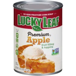 Lucky Leaf Premium Apple Fruit Filling or Topping 21 oz