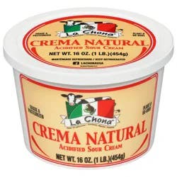 La Chona Crema Natural