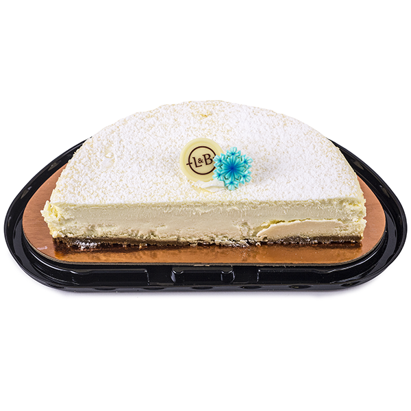 slide 1 of 1, L&B Vanilla Cheesecake Half, 30 oz