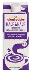 Giant Eagle Half & Half