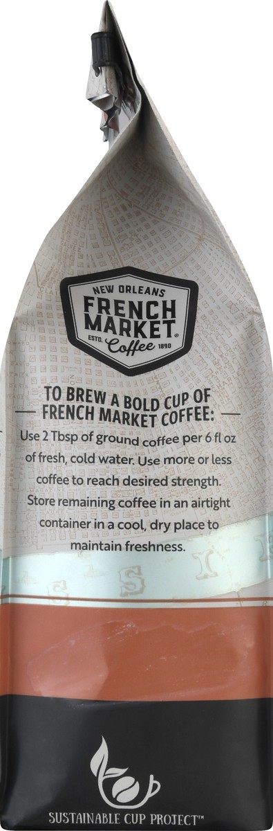 slide 6 of 12, French Market Coffee Ground Light Roast Hazelnut Blend Coffee 12 oz, 12 oz