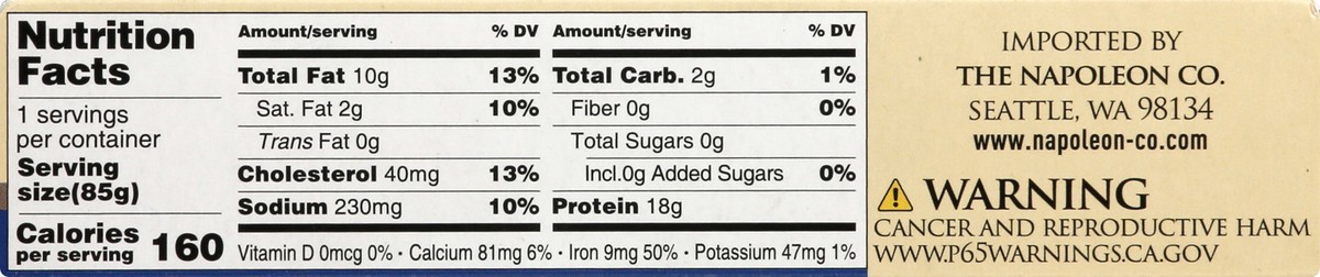 slide 4 of 9, Napoleon Scallops 3.75 oz, 3.75 oz