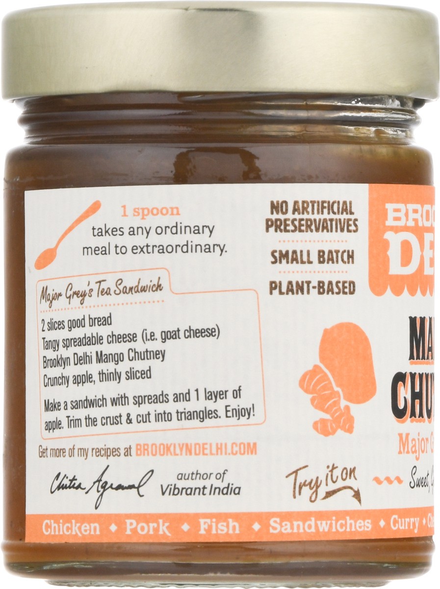 slide 10 of 12, Brooklyn Delhi Mango Chutney Major Grey's Style, 9 oz