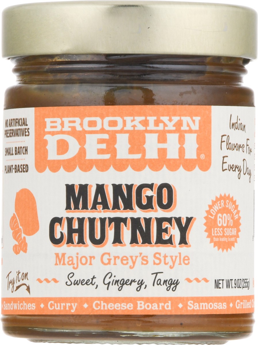 slide 5 of 12, Brooklyn Delhi Mango Chutney Major Grey's Style, 9 oz