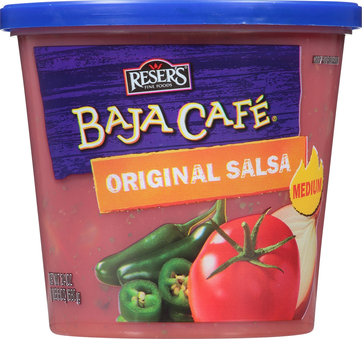 slide 8 of 9, Reser's Salsa, 24 oz