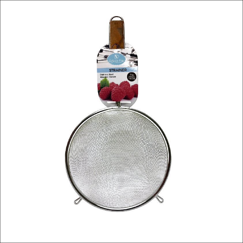 slide 1 of 1, Culinary Edge Ce 7In Stainr S/S W/Wd Hndl, 1 ct