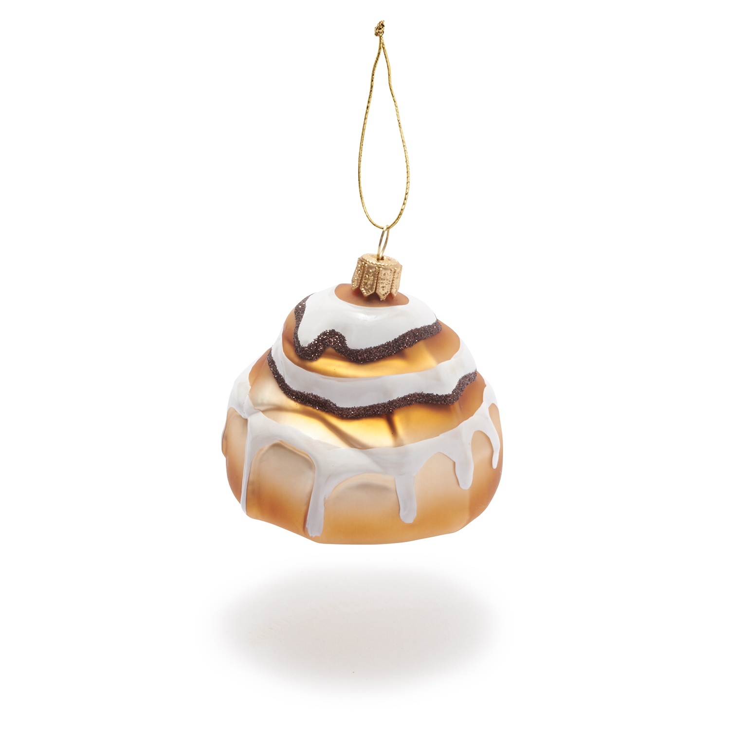 slide 1 of 1, Impuls Bis Kowalczk Ewa Cinnamon Roll Glass Ornament, 1 ct