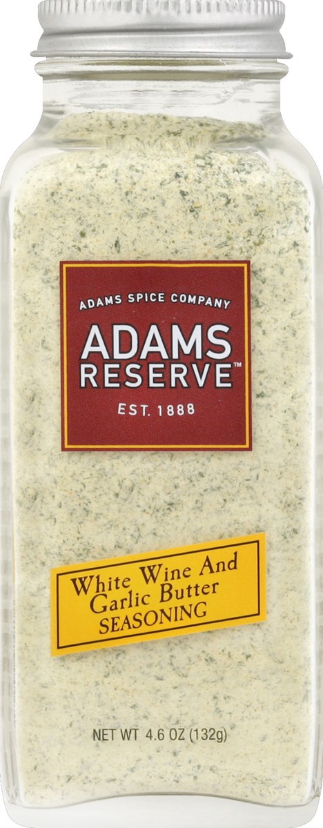slide 2 of 2, Adams Reserve White Wine & Butter Garlic Seasoning, 5.5 oz